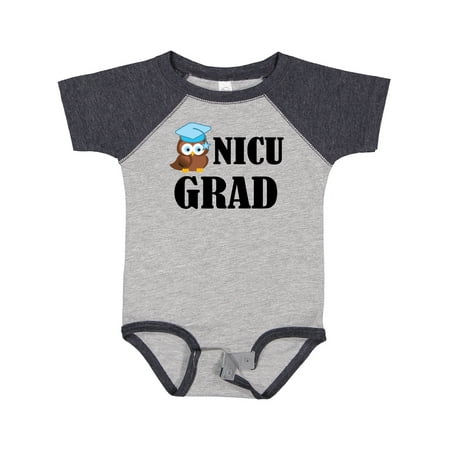 

Inktastic NICU Grad Baby Boy Owl Gift Baby Boy Bodysuit