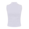 thumbnail image 3 of Skinni Fit Womens High Neck Crop Vest Top, 3 of 4