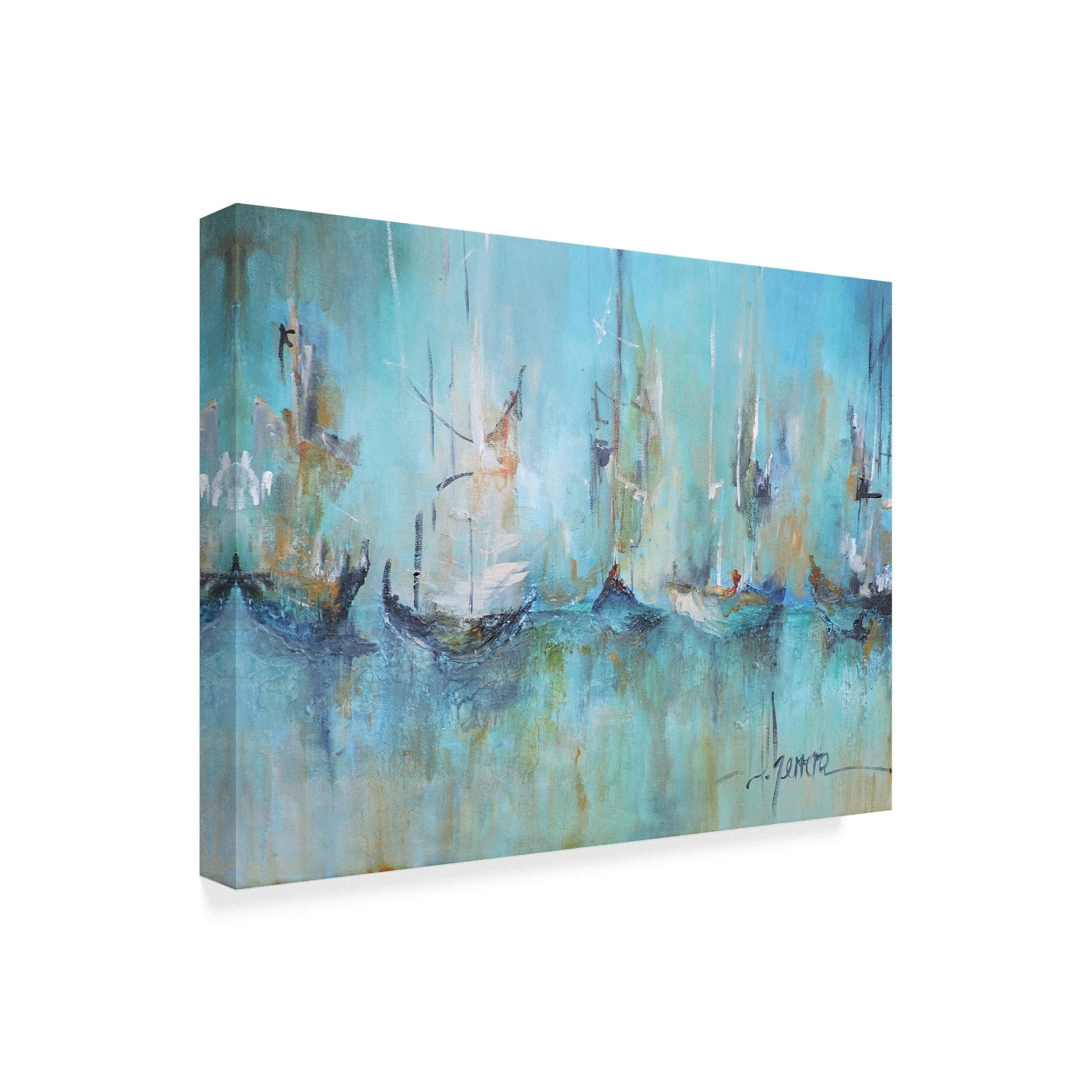 Trademark Fine Art 'Altamar' Canvas Art by Leticia Herrera