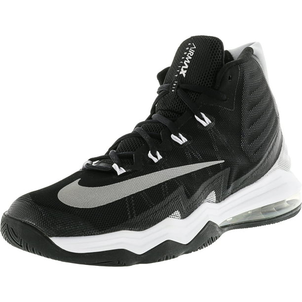 Nike Men's Air Audacity 2016 Black / Reflect Silver White Platinum Ankle-High Basketball - 11M - Walmart.com