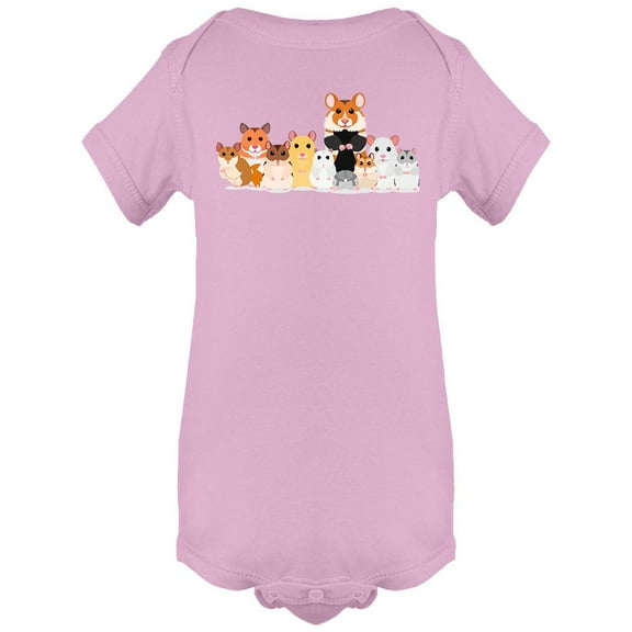 Group Of Hamsters Bodysuit Infant -Image by Shutterstock, 18 Months