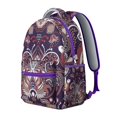 thumbnail image 2 of Paisley Gift Backpack for College - Waterproof Laptop Bookbag with Paisley Print, Stylish School Backpack for Teens & Adults, Durable Daily Bag, 2 of 6