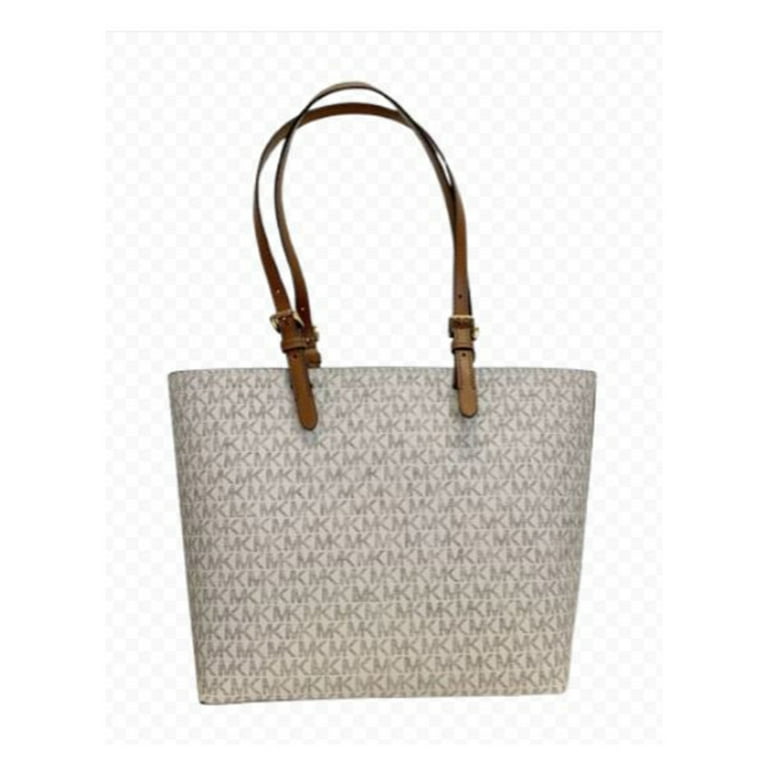 Michael Kors Medium Logo Tote Bag with Gold-Tone Hardware