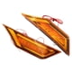 thumbnail image 2 of Lámpara de hoja de señal de giro LED Lámparas de señal de giro secuencial Luces de posición laterales indicadoras para Civic 16-18, fácil de naranja Macarena Señal de giro, 2 of 8
