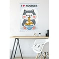 thumbnail image 5 of Kawaii - I Love Noodles Wall Poster with Magnetic Frame, 22.375" x 34", 5 of 6