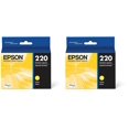 thumbnail image 1 of Cartucho de tinta Epson 220 DuraBrite Ultra Yellow T220420-S x2, 1 of 5