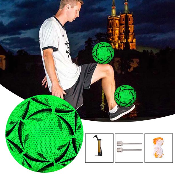 Reflective Soccer Ball Soccer Ball Camera Flash Reflective For Night