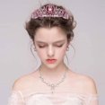 Silver Crystal Tiara Crown Headband Princess Elegant Crown with Combs ...