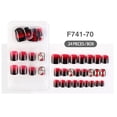 thumbnail image 2 of Uñas postizas Qarigey Perfect Matching Jelly Rubber Sin olor irritante Cobertura completa Paster ligero y transpirable, 2 of 6
