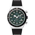 thumbnail image 1 of Timex Q 3-Time Zone Chronograph Mens Watch, 1 of 1