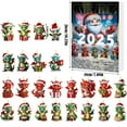 thumbnail image 4 of Taicans 2025 Christmas Countdown Calendar with 24 Dragon Ornaments,Santa Hat & Gift Box Resin Figurines - Advent Calendar for Kids,Holiday Decor for Home Tree,Christmas Countdown Gift, 4 of 5