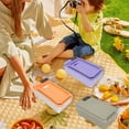thumbnail image 1 of Cordless Electric Lunch Box, 1L Capacity Battery Powered 40W Portable Food Warmer for Car Office Travel Picnic and Outdoor, 1 of 7