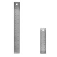 thumbnail image 1 of Stainless Steel Cork Back Metal Ruler, 6 Inch 12 Inch Straight Edge Cork Base Rulers, Metal Ruler Co, 1 of 5