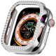 thumbnail image 3 of Protector Pantalla Funda PC Con Doble Diamante para Apple Watch Series 10 42MM/46MM, 3 of 9