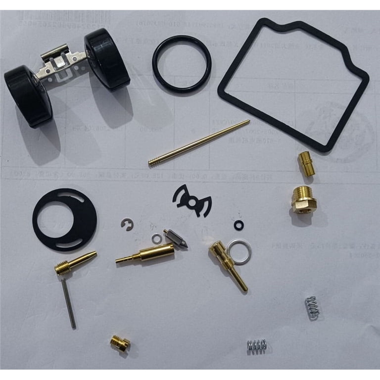 Carburetor Rebuild Kit For Honda CB100 CL100 SL100 XL100 – Includes Jets, Float, Needle