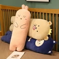 thumbnail image 5 of Almohada larga suave de 125cm para niños, peluche de dinosaurio, perro, gato, oso de peluche, cojín para dormir y siesta de oficina, regalo para niños, 5 of 5