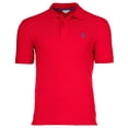 thumbnail image 1 of U.S. POLO ASSN. men's POLO - piqué, logo Brodé, Coton Extensible Rouge P (Petit), 1 of 3