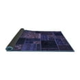 thumbnail image 2 of Ahgly Company Indoor Rectangle Oriental Blue Modern Area Rugs, 2' x 5', 2 of 4