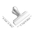 thumbnail image 2 of Yonrjhukm Stainless Steel Snack Proof Sealing Clip for Food Bags, Airtight Kitchen Storage Clips for Milk Powder, Coffee, Snacks & More, Multi-Purpose Organization Solution, 2 of 7