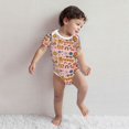 thumbnail image 4 of Rocae Retro 70s Hippie for Baby Cotton Short-Sleeve Bodysuits for Unisex Onesies Bodysuit-3 Months, 4 of 7