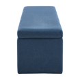 thumbnail image 4 of Porthos Home Cyril Accent Bench for Living Room, Bedroom and Entryway in Sleek Arched Design and Soft Fabric Upholstery, Minimalist Look and Easy-to-match Colors for Every Home and Office, 4 of 6