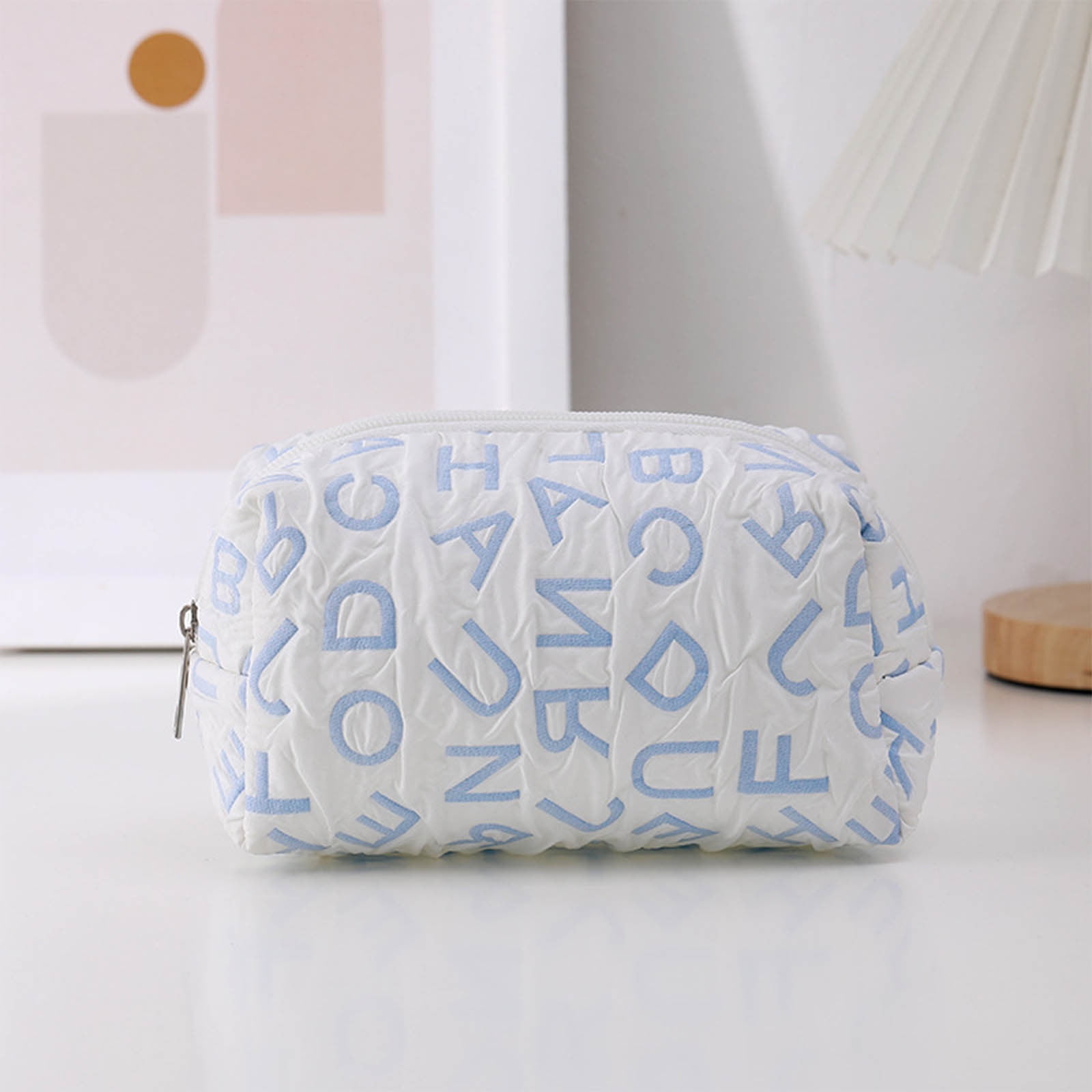 10Pcs Multilayer Pen Bag, Fufafayo Teen Pencil Case for Study, Large Capacity Multilayer Pen Bag, Canvas Stationery Organizer for Pencils Pens Markers, Zipper Pouch for Middle Study Primary Study