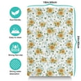 thumbnail image 5 of Pet Food Mat Absobing Durable Pet Food Mat Farmhouse Sunflower Cat Feeding Mat Dog Water Bowl Mat for Messy Drinker, 5 of 7
