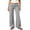 Gray #030, variant on Fold Over Yoga Pants for Women Wide Leg High Waist Gym Stretch Fall Lounge For Sport Workout Yoga M