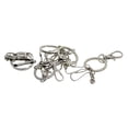 thumbnail image 6 of 5 Piece Alloy Lobster Clasps Swivel Clips Snap Lanyard Hook Bag Jewelry Making Findings, 6 of 10