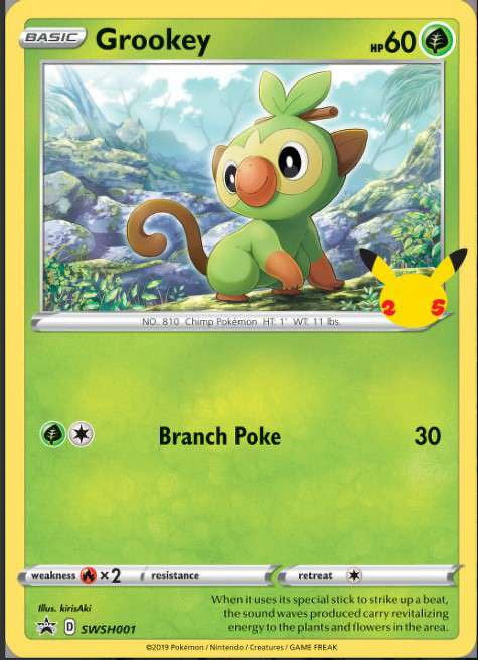 Pokemon First Partner Galar Region (Grookey, Scorbunny & Sobble) Pack [3 OVERSIZE Promo Cards]
