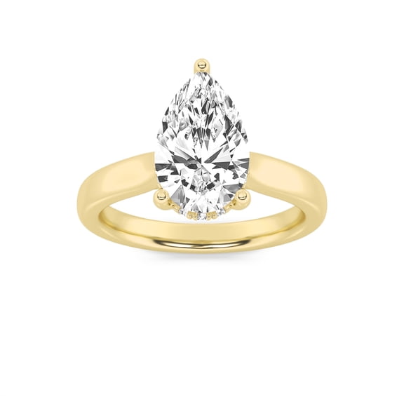 Fireborn Lab Grown Diamond Ring 14Kt Yellow Gold 1ctw F VS 