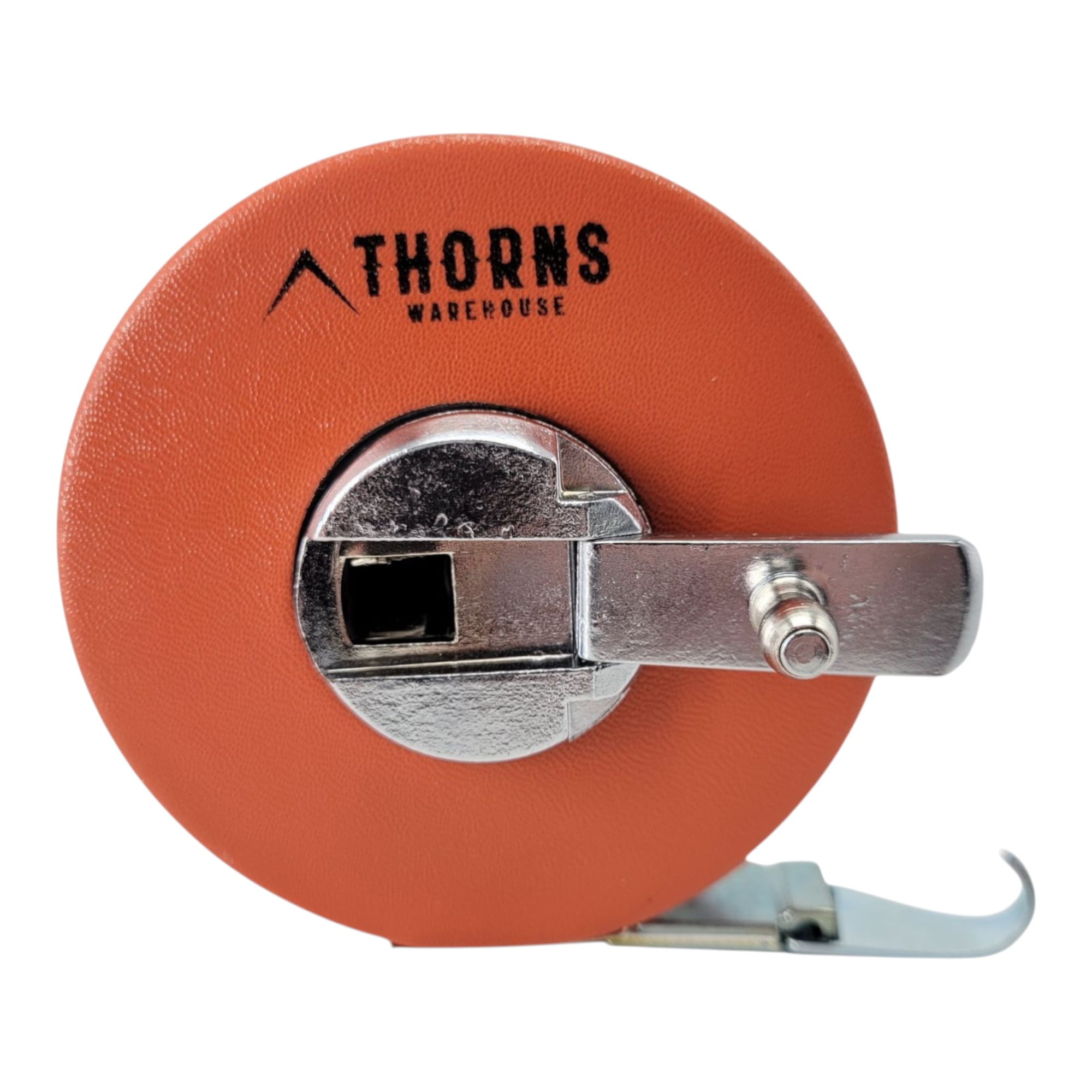 Thorns Warehouse Forestry Diameter Tape 20' Tree Measure Woven Synthetic Fabric Claw Hook at End 76" Diameter in Inches Measures in 10th, 100ths, Linear Feet