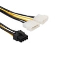 thumbnail image 4 of 2Pcs 8 Pines (6 + 2) 4 Pin Gráfica Adaptador De Cable De Alimentación Para Gráficas Macarena Cable de alimentación de la tarjeta gráfica, 4 of 6
