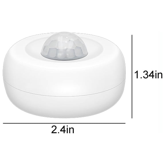 Momihoom Smart WiFi PIR Motion Sensor with 360° Ceiling Mount Detection and Mobile App Alerts