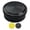 Black, variant on Baitcasting Reel Parts, Metal Tension Knob Cap for Spool Tuning, Durable Brake Accessory for Baitcast Reels, Ideal for Customizing and Maintenance