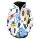 thumbnail image 1 of Sudadera con capucha y cremallera para hombre, diseño de grafiti de arte abstracto, gran oferta 2024, moda Harajuku informal para adolescentes, sudaderas unisex con estampado 3D, 1 of 6