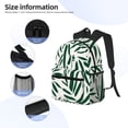 thumbnail image 3 of Easygdp Palm Branch With Leaves Mochila Casual para Portátil, Mochila para Escuela, Viajes, Negocios, 3 of 6