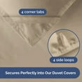 thumbnail image 7 of CGK Linens Premium Down Alternative Comforter - Twin Size All-Season Fluffy & Cozy Duvet Insert, Cream, 7 of 7