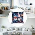 thumbnail image 5 of nygtbtfer Pillowcase  Patriotic Day Pillowcase American Flag Pillowcase 4th of July Decorative Pillow Case Cushion Cover for Home White, 5 of 7