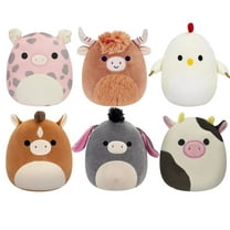 Squishmallows 5 inch Farm Squad Set of 6 Squishmallows Connor the Cow