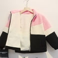 thumbnail image 4 of TAIAOJING Coat For Toddler Baby Boys Girls Kids s Spring Winter Patchwork Hooded Warm Thick Long Sleeve Jacket Clothes Hoodies Coat 7-8 Years, 4 of 4