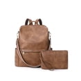 thumbnail image 1 of Mochila CLUCI para mujer de piel antirrobo a la moda, 1 of 6