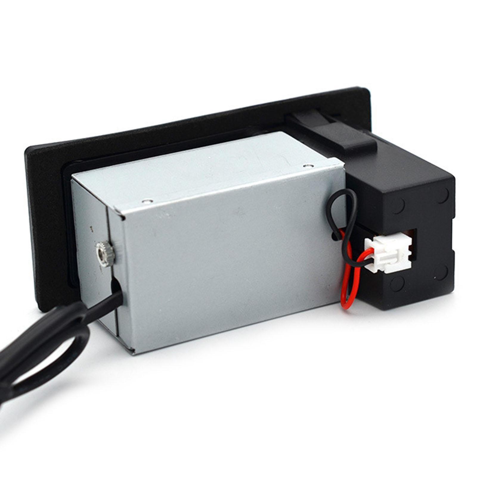 Guitar Pickup Piezo Preamp Amplifier 3 Band EQ Tuner for Left Hand Acoustic Guitarists Studio Use