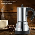 thumbnail image 4 of Coffee Maker, 200/300ml Espresso Coffee Mocha Pot Electric Coffee Maker, For Home Use Tea, 4 of 8