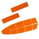 thumbnail image 1 of 11 piezas Premium EVA Surfboard Traction Tail Pad - Tamaño completo, agarre - Naranja Zulema Almohadilla de tracción de la tabla de surf, 1 of 8