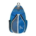 thumbnail image 2 of Langgg Table Tennis Storage Bag Table Tennis Pouch Racket for Tennis Racket Racquet Large Grey Blue, 2 of 6