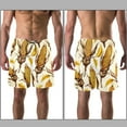 thumbnail image 3 of luoweisi Men's Beach Shorts Quick Dry Swim Trunks with Mesh Lining Thanksgiving Corn M, 3 of 5