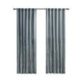 thumbnail image 2 of Madison Park Curtains 50x84 Luxurious Blue Andora Curtains for Adults Indoor, 2 of 5