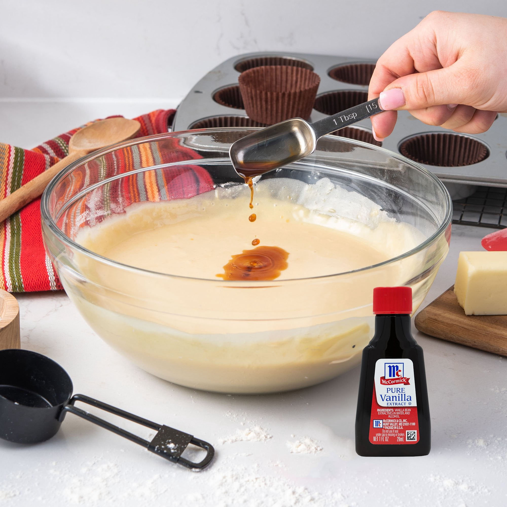 Pack Of 3 McCormick Pure Vanilla Extract, 1 oz (Package May Vary)