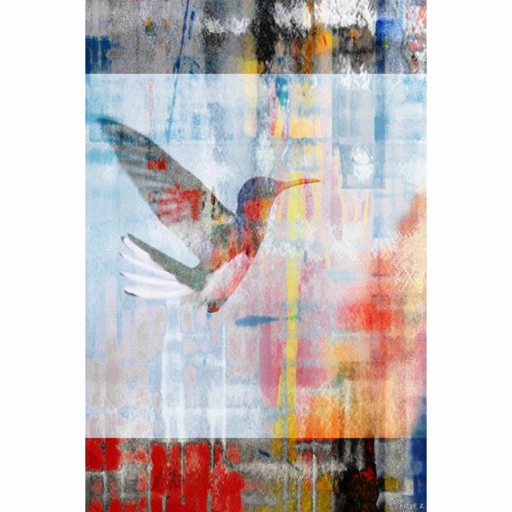 Access Subconscious by Parvez Taj Painting Print on Wrapped Canvas